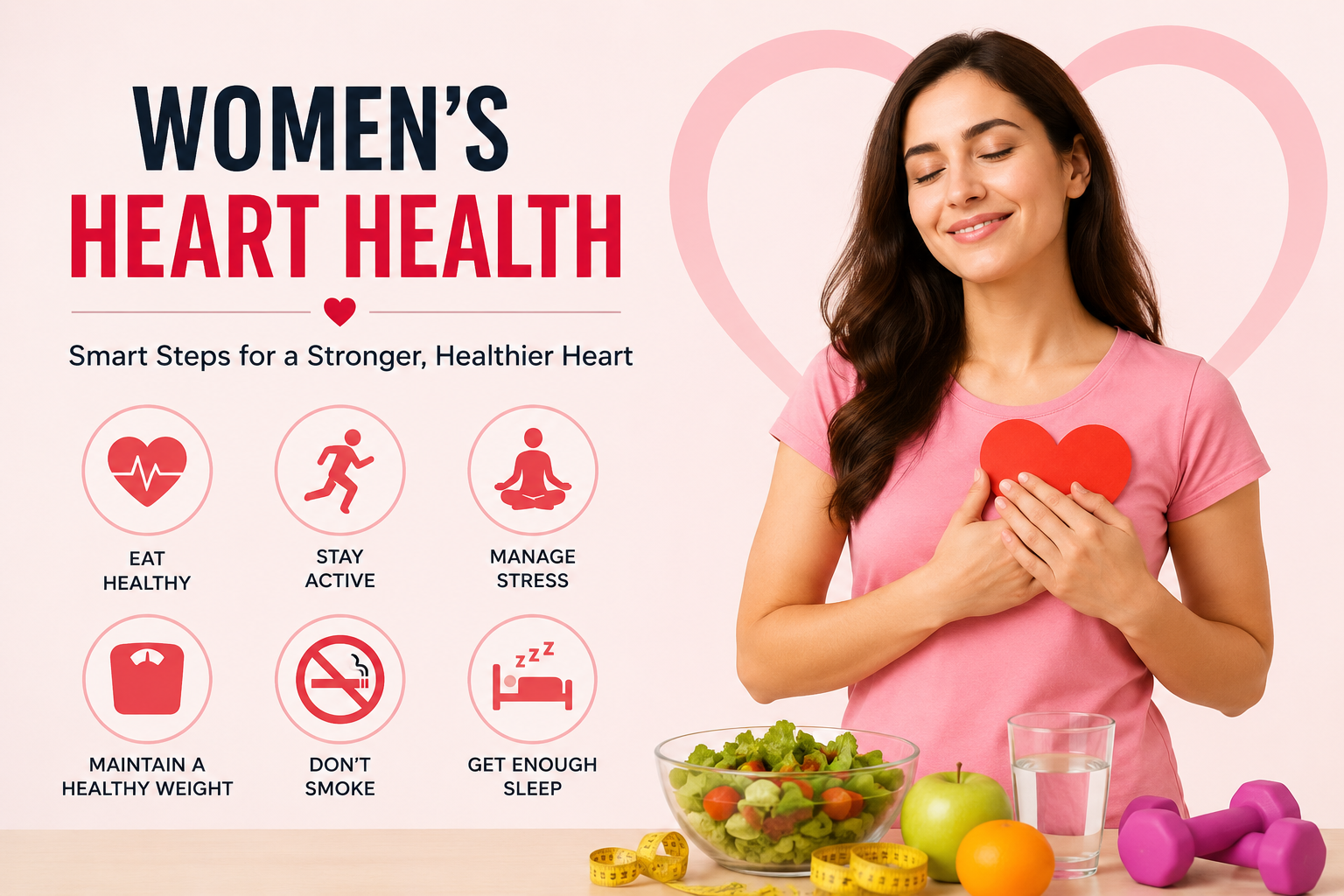 Women’s Heart Health: Smart Steps to Prevent Heart Disease