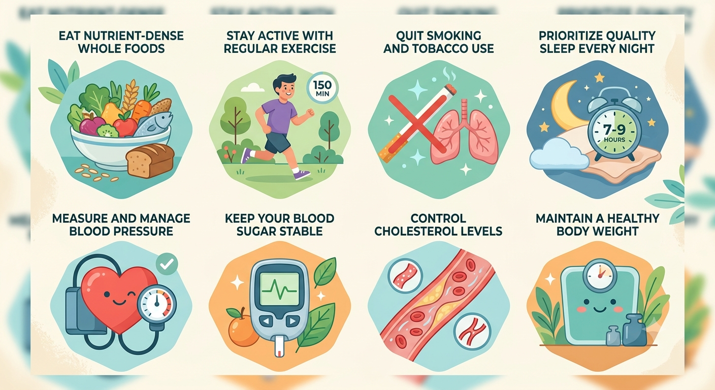 8 Simple Daily Habits to Boost Heart and Kidney Health